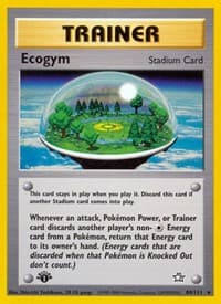Ecogym - Neo Genesis - Pokemon card