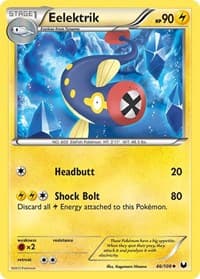 Eelektrik - Dark Explorers - Pokemon card