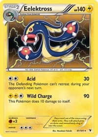 Eelektross - Noble Victories - Pokemon card