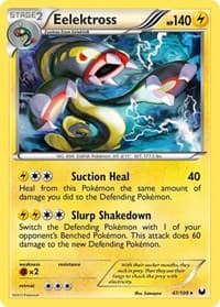 Eelektross - Dark Explorers - Pokemon card