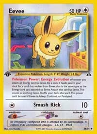 Eevee - Neo Discovery - Pokemon card