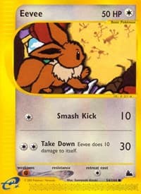 Eevee - Skyridge - Pokemon card