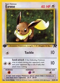 Eevee - Team Rocket - Pokemon card