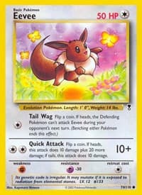 Eevee - Legendary Collection - Pokemon card