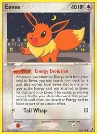 Eevee - EX Unseen Forces - Pokemon card