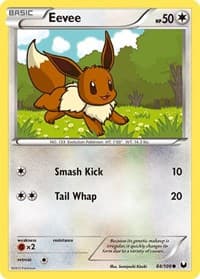 Eevee (84) - Dark Explorers - Pokemon card