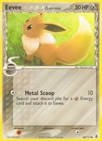 Eevee - EX Delta Species - Pokemon card