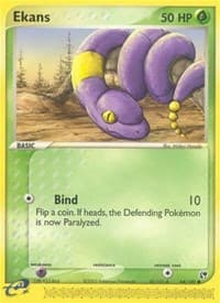 Ekans - EX Sandstorm - Pokemon card