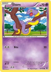Ekans - XY Base Set - Pokemon card