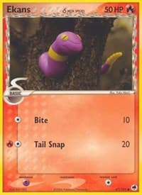 Ekans (Delta Species) - EX Dragon Frontiers - Pokemon card