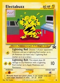 Electabuzz - WoTC Promo - Pokemon card