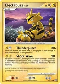 Electabuzz - Diamond and Pearl - Pokemon card