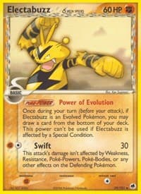 Electabuzz (Delta Species) - EX Dragon Frontiers - Pokemon card