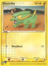 Electrike - EX Ruby and Sapphire - Pokemon card