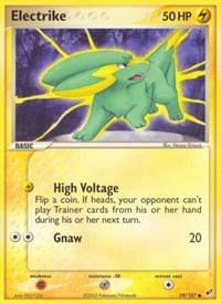 Electrike - EX Deoxys - Pokemon card