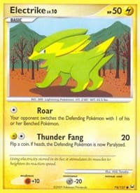 Electrike - Platinum - Pokemon card