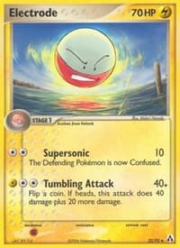 Electrode - EX Legend Maker - Pokemon card