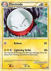 Electrode - Triumphant - Pokemon card