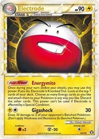 Electrode (Prime) - Triumphant - Pokemon card