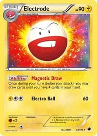 Electrode - Plasma Freeze - Pokemon card