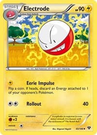 Electrode - XY Base Set - Pokemon card
