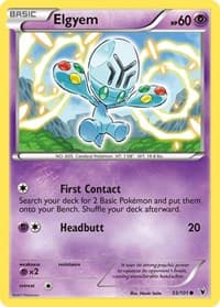 Elgyem (55) - Noble Victories - Pokemon card