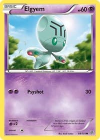 Elgyem (68) - Plasma Storm - Pokemon card