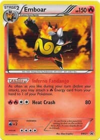 Emboar - BW21 - Black and White Promos - Pokemon card