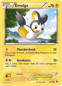 Emolga - Emerging Powers - Pokemon card