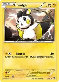 Emolga - Next Destinies - Pokemon card