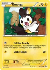 Emolga - Dragons Exalted - Pokemon card