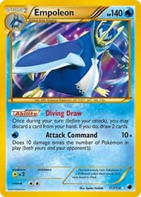Empoleon (117 Secret Rare) - Plasma Freeze - Pokemon card