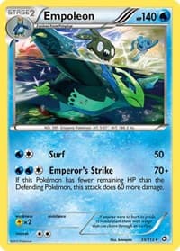 Empoleon - Legendary Treasures - Pokemon card