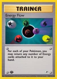 Energy Flow - Gym Heroes - Pokemon card