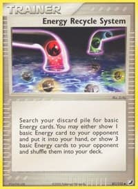Energy Recycle System - EX Unseen Forces - Pokemon card