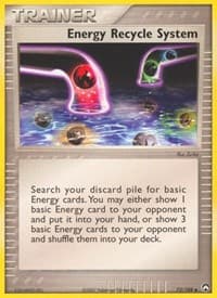 Energy Recycle System - EX Power Keepers - Pokemon card
