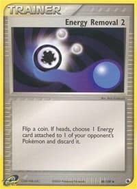 Energy Removal 2 - EX Ruby and Sapphire - Pokemon card