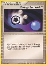 Energy Removal 2 - EX Power Keepers - Pokemon card