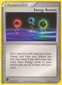 Energy Restore - EX Ruby and Sapphire - Pokemon card