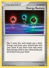 Energy Restore - Diamond and Pearl - Pokemon card