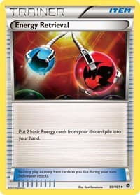 Energy Retrieval - Plasma Blast - Pokemon card
