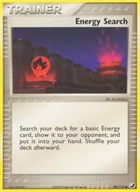 Energy Search - EX Unseen Forces - Pokemon card