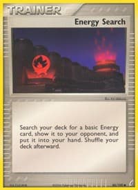 Energy Search - EX Crystal Guardians - Pokemon card