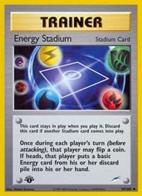 Energy Stadium - Neo Destiny - Pokemon card