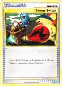 Energy Switch (Gyarados) - HGSS Trainer Kit: Gyarados & Raichu - Pokemon card