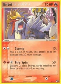 Entei - POP Series 2 - Pokemon card