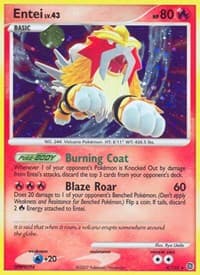 Entei - Secret Wonders - Pokemon card