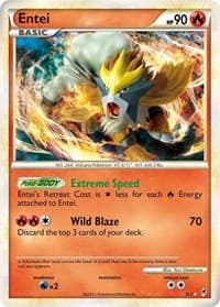 Entei (Shiny) - Call of Legends - Pokemon card