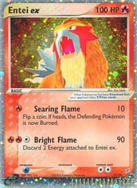Entei ex - EX Team Magma vs Team Aqua - Pokemon card
