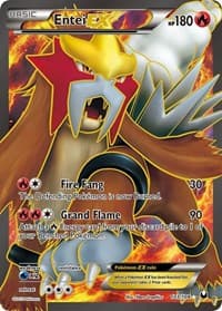 Entei EX (103 Full Art) - Dark Explorers - Pokemon card